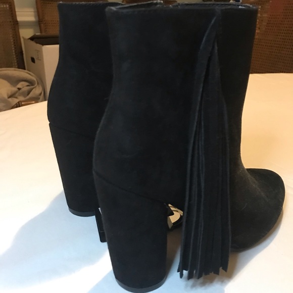 Fringe suede boots - Picture 3 of 5